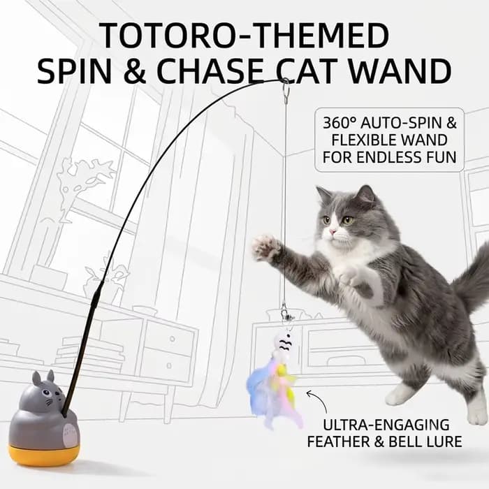 Jouet de pêche pour chat