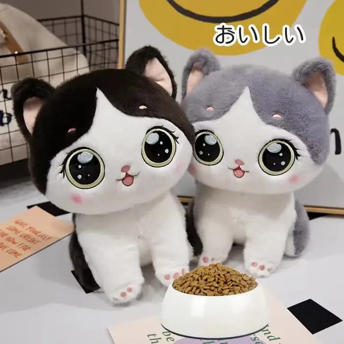 Jouet en peluche chat Super mignon de 24cm