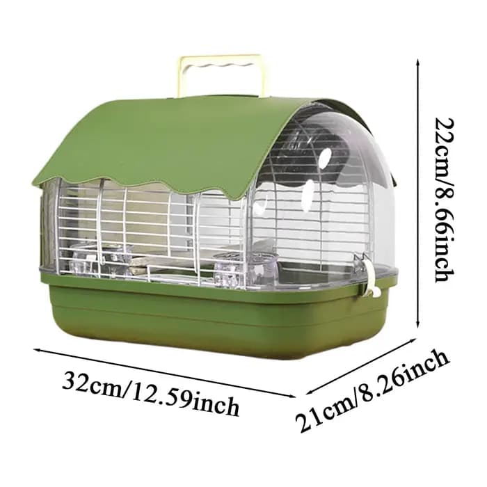 Cage de Transport respirante pour petite Villa
