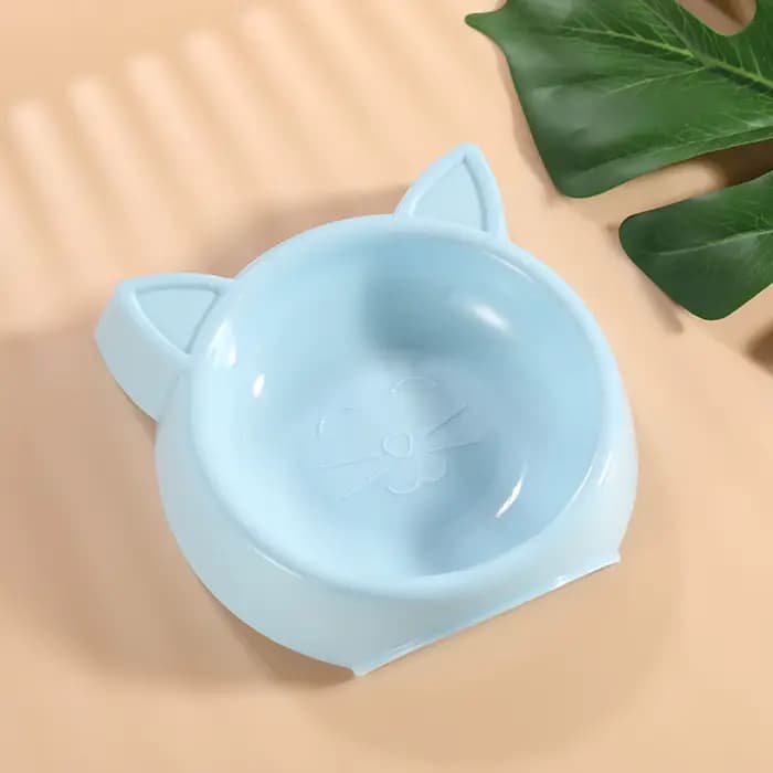 Bols colorés pour animaux de compagnie pour chats et chiens-plaques alimentaires/eau de couleur bonbon