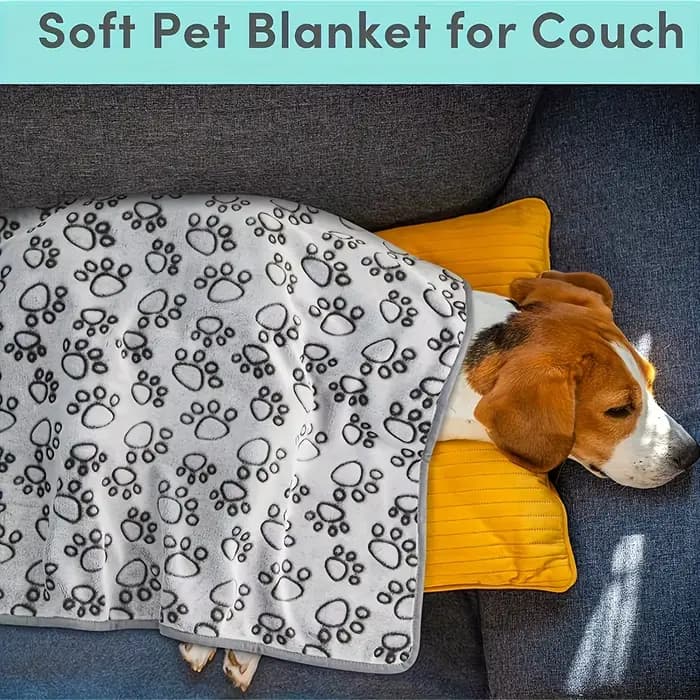 Couverture douce et moelleuse pour animaux de compagnie