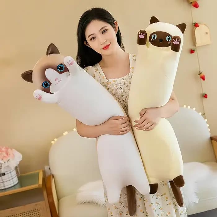 Jouet en peluche chat mignon