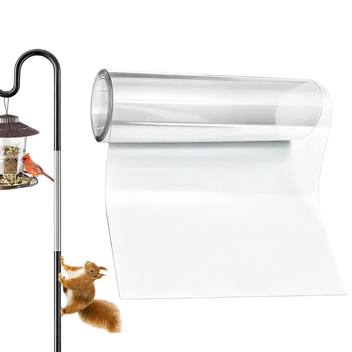 Film protecteur transparent anti-escalade pour arbres