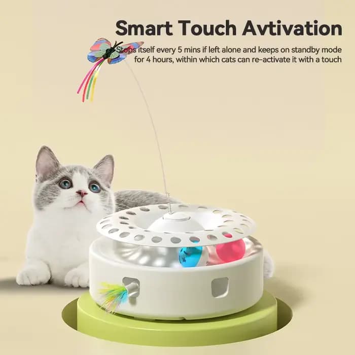 ROJECO – jouets automatiques 3 en 1 pour chaton