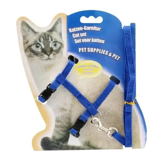 Harnais et laisse pour chat