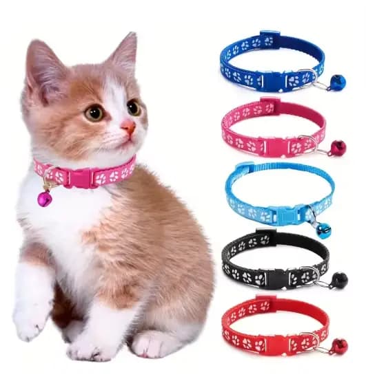 Colliers pour chat avec cloche