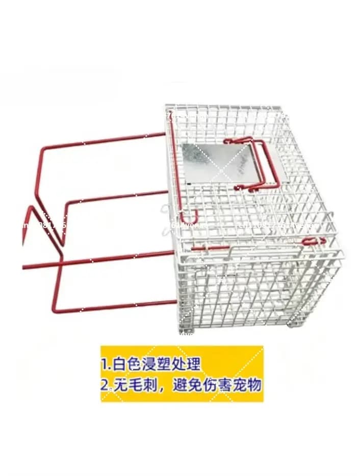 Cage de contention pour chats destinée au sauvetage
