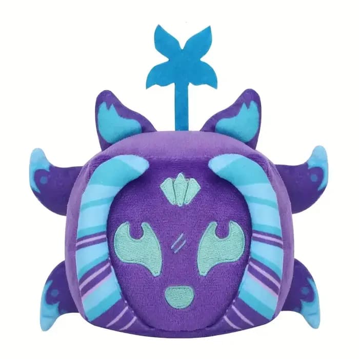 Jouet en peluche renard violet amusant