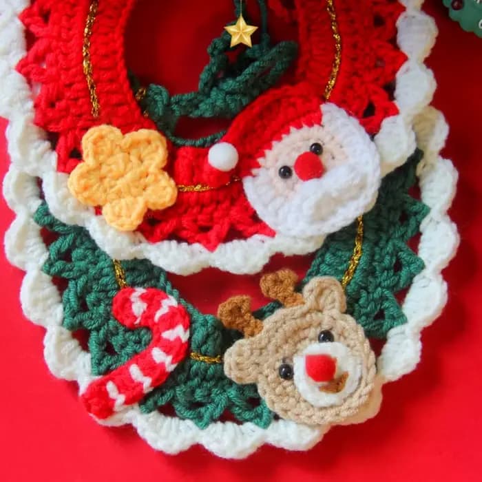 Nouveau collier de Noël pour animaux de compagnie