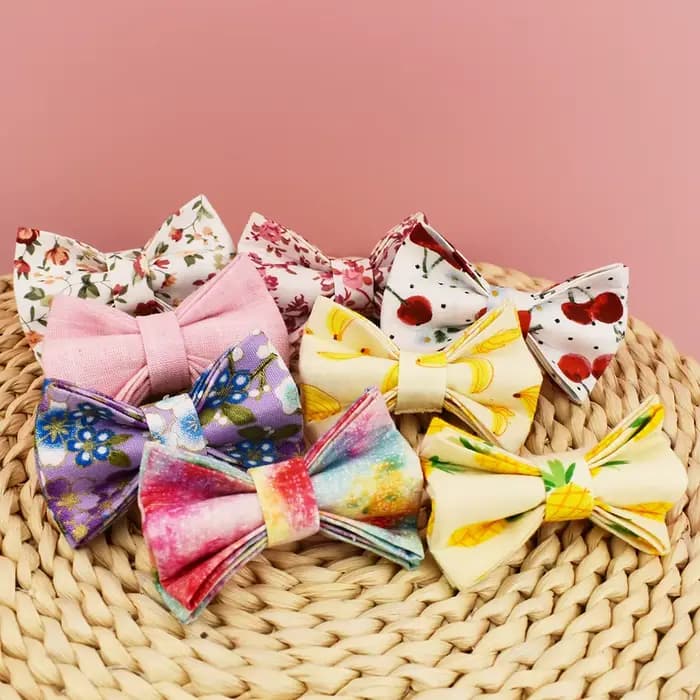 Collier pour chat avec nœud papillon