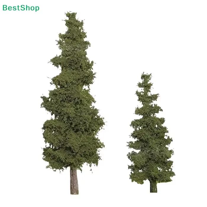 〔R〕Ensemble de piniers miniatures de 14-21 cm : Arbres réalistes pour diorama