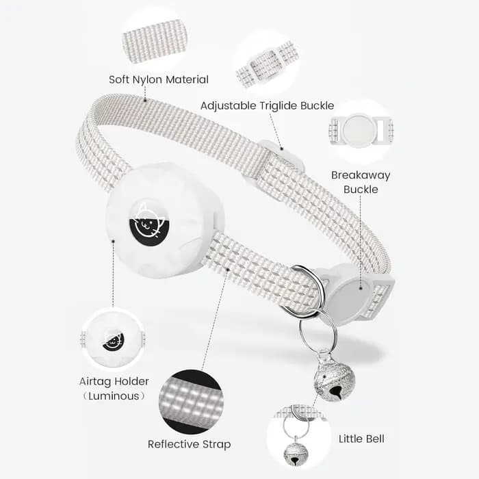 Pour collier de chat Apple AirTag