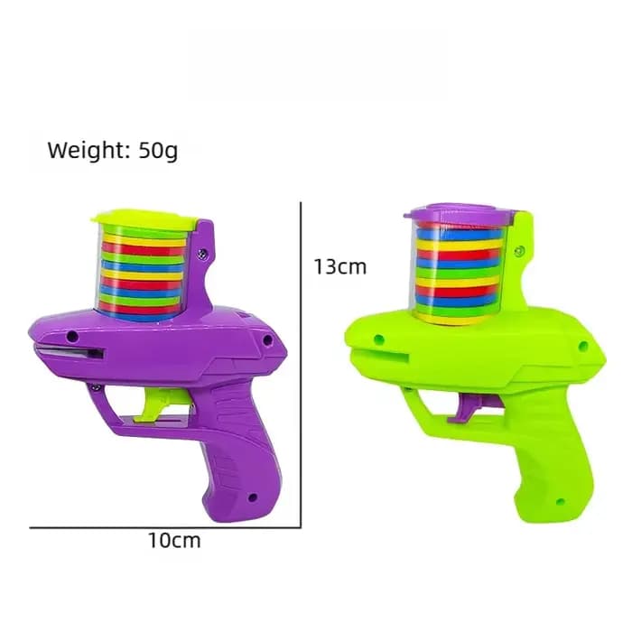 Jouet pour chat et chien avec ensemble de disques volants colorés