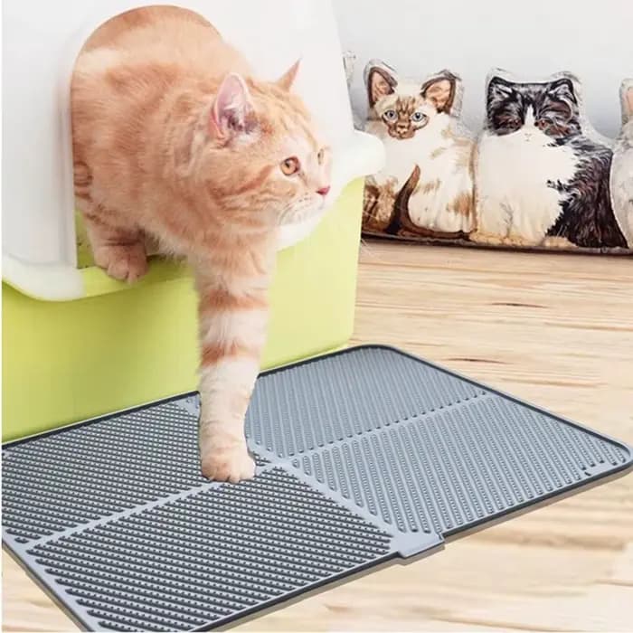 Tapis de litière en Silicone pour chat