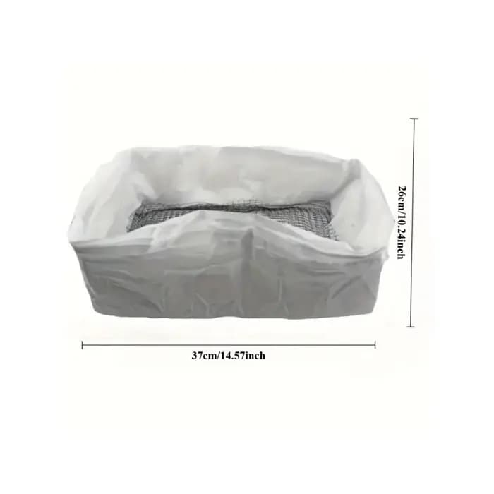Lot de 10 filtres lavables pour litière de chat