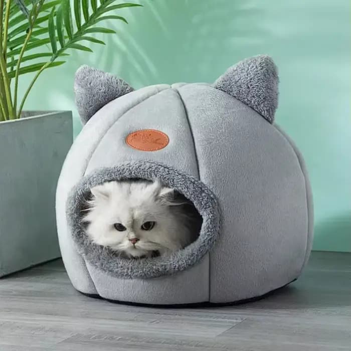 Nouveau lit pour chat confortable pour l'hiver