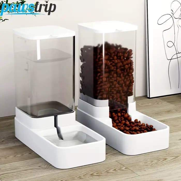 Mangeoire automatique de grande capacité pour animaux de compagnie