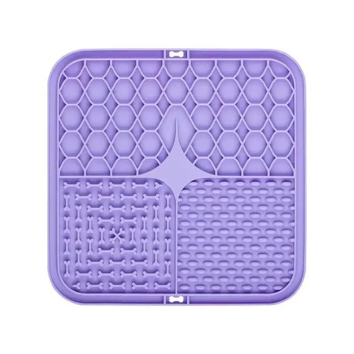 Napperon pour animaux de compagnie chat tapis d'alimentation lente chien lécher