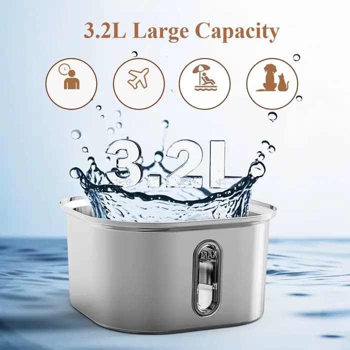 Fontaine d'eau automatique pour chat