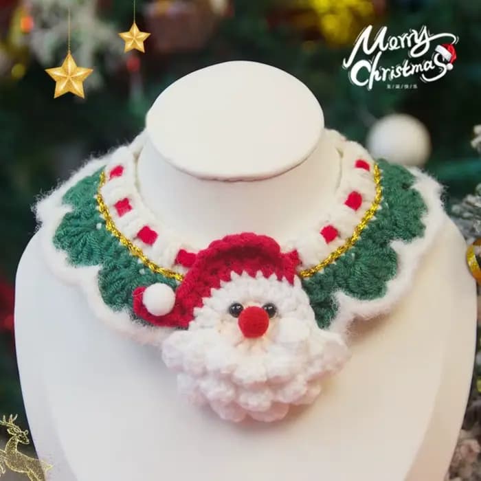 Nouveau collier de Noël pour animaux de compagnie