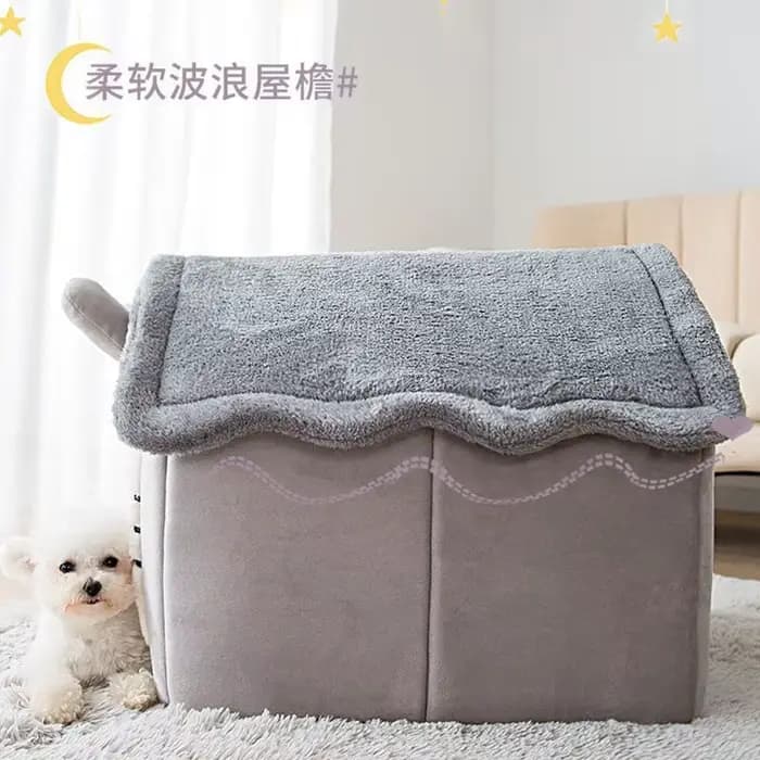 Chenil pour chat quatre saisons universel Bie Ye maison nid fermé détachable lavable