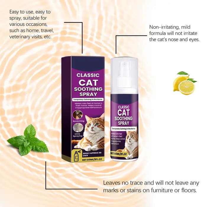 Spray apaisant pour animaux de compagnie