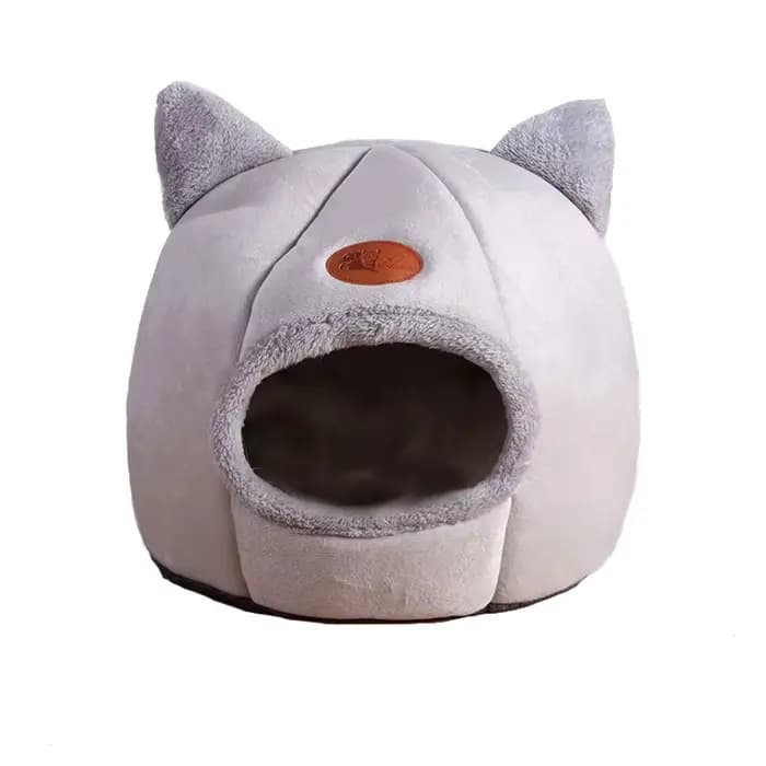 Nouveau confort de sommeil profond en hiver lit de chat tapis de glace panier petit chien maison produits animaux tente confortable grotte nid intérieur Cama Gato
