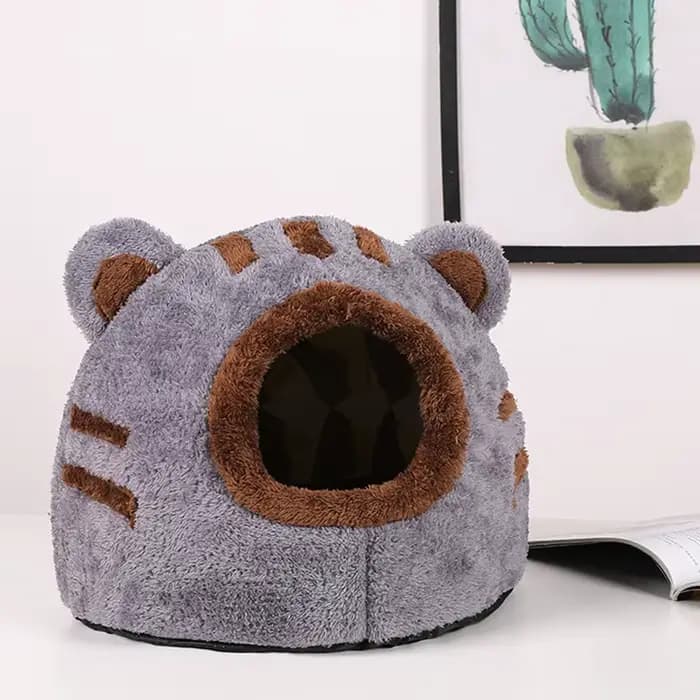 Lit pour chat confortable pour le sommeil profond hivernal