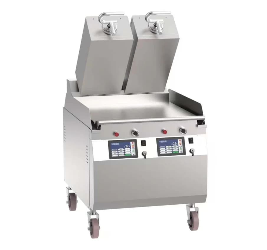 FOODLINE Agent d'outre-mer – Machine de cuisson automatique exclusive avec système d'alimentation en huile automatique – Équipement de traitement pour la restauration hôtelière