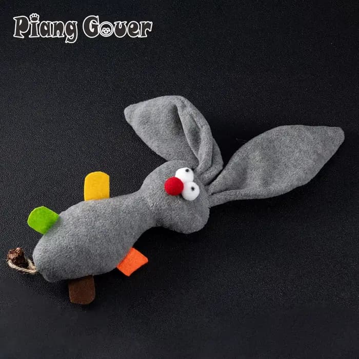 Jouet interactif en peluche pour chat