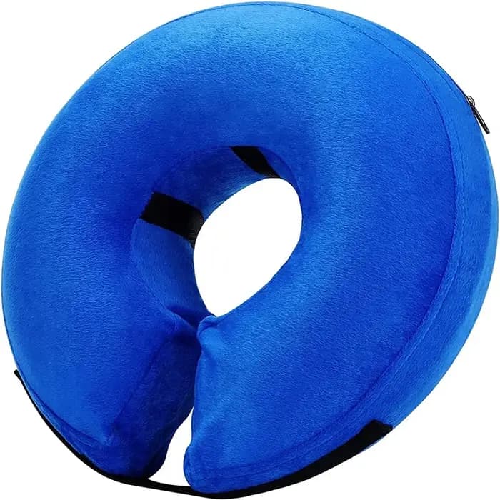 Collier de protection gonflable pour chien et chat