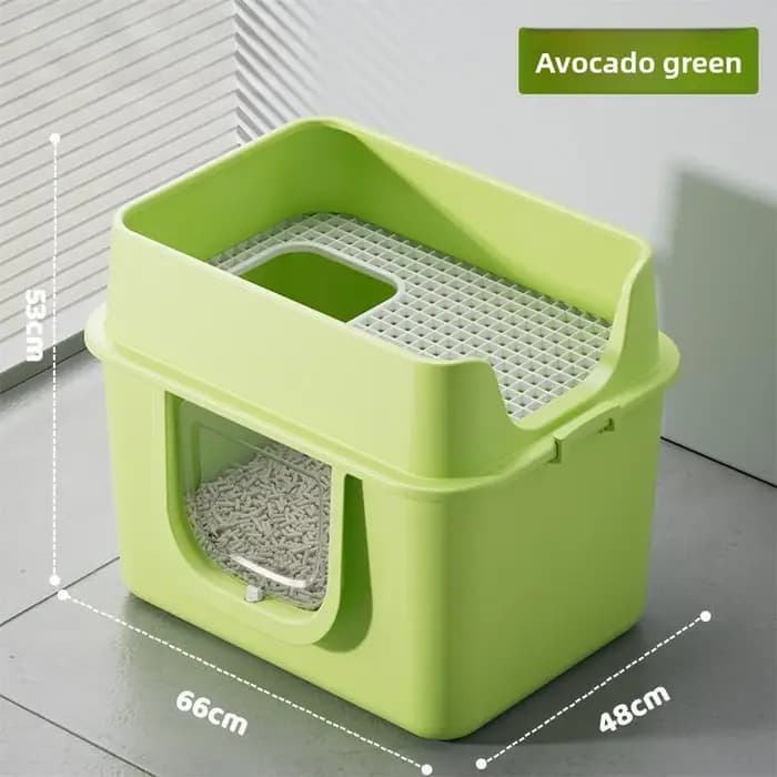 Litière automatique autonettoyante haut de gamme pour chat