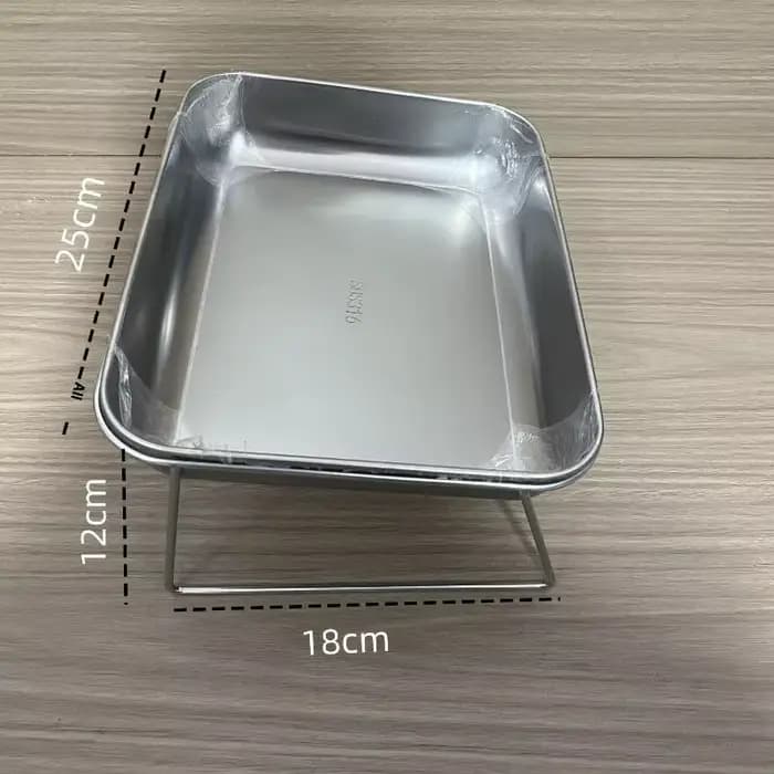 Gamelle pour animaux de compagnie en acier inoxydable, double, anti-renversement, pour chiens et cha