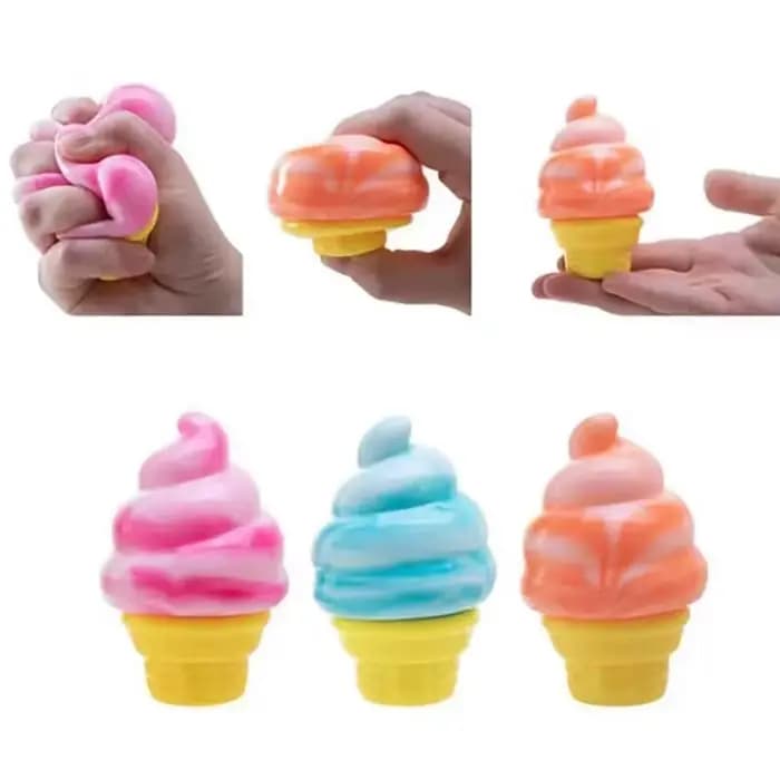 Jouet en forme de cône Nice-Sicle, sensoriel, doux, moelleux, à remontée rapide, anti-stress et anti-anxiété, non toxique, pour adultes atteints de TDAH, pour la relaxation et la gestion de la pressio