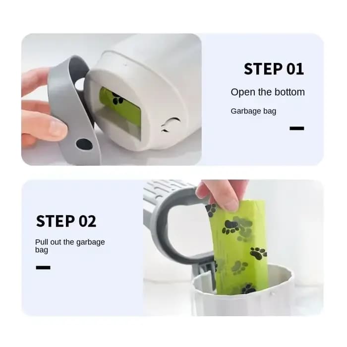 Pelle à litière pour chat avec sac de recharge