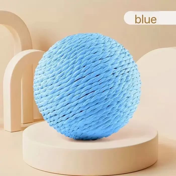 Balle à gratter pour chat résistante aux morsures de 8 cm | Jouet interactif pour chaton