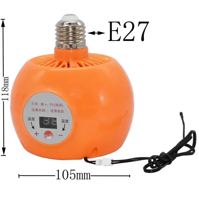 Lampe chauffante pour animaux de compagnie