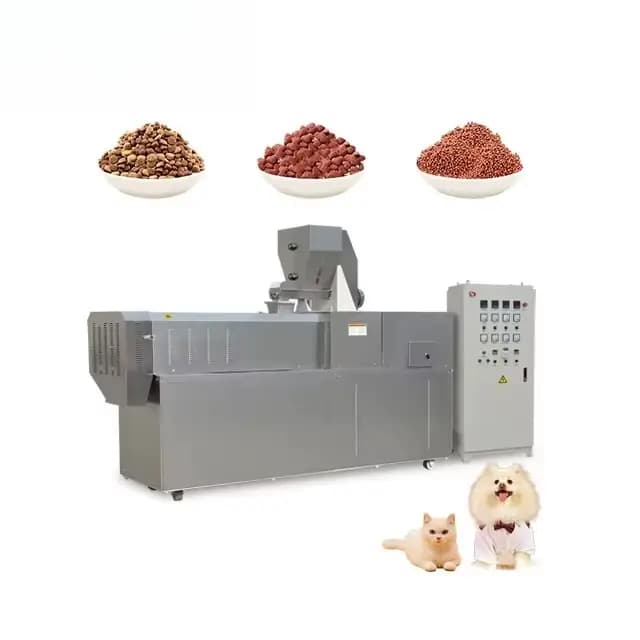 FOODLINE Pet Plaza Machine à croquettes pour animaux de compagnie avec grand trémie de stockage de m