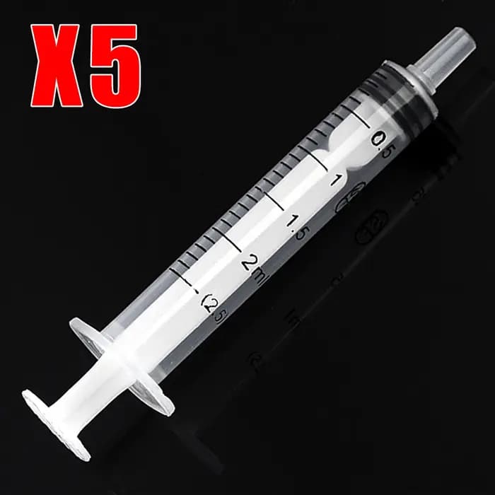 Seringue à nutriments liquides de 2.5ml