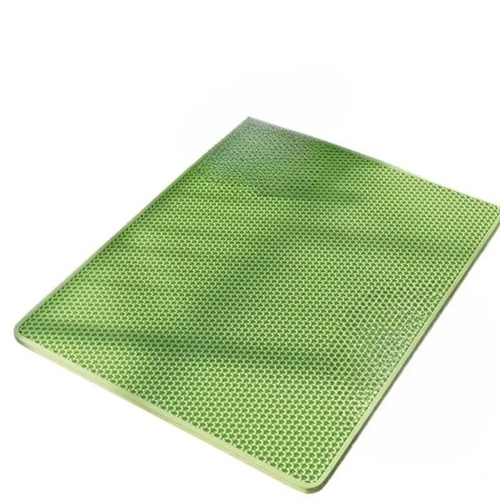 Tapis pour litière de chat - empêche la diffusion de la litière, filtre les projections, garde la li