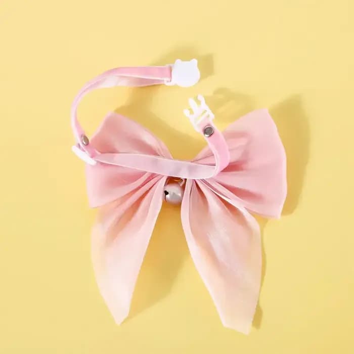 Collier Nœud Papillon Réglable pour Chat