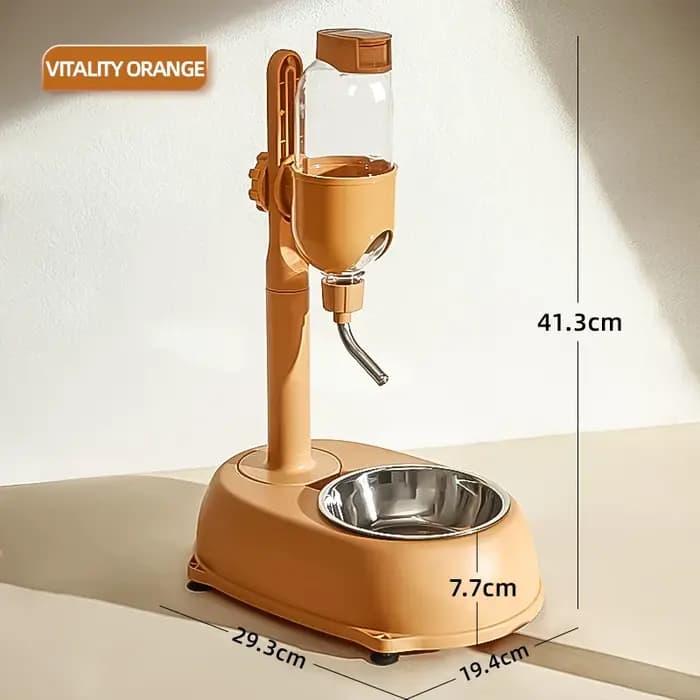 HOOPET distributeur automatique pour animaux de compagnie Anti-basculement bol pour chien bouteille d'eau potable mangeo