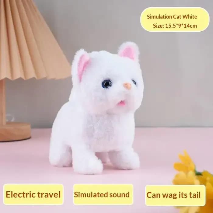 Jouet électrique en peluche pour chat