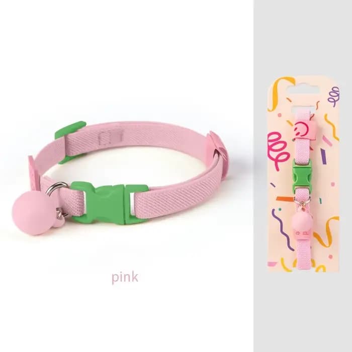 Colliers à clochettes pour chats à haute élasticité, laisse réglable pour chiens, collier pour chats