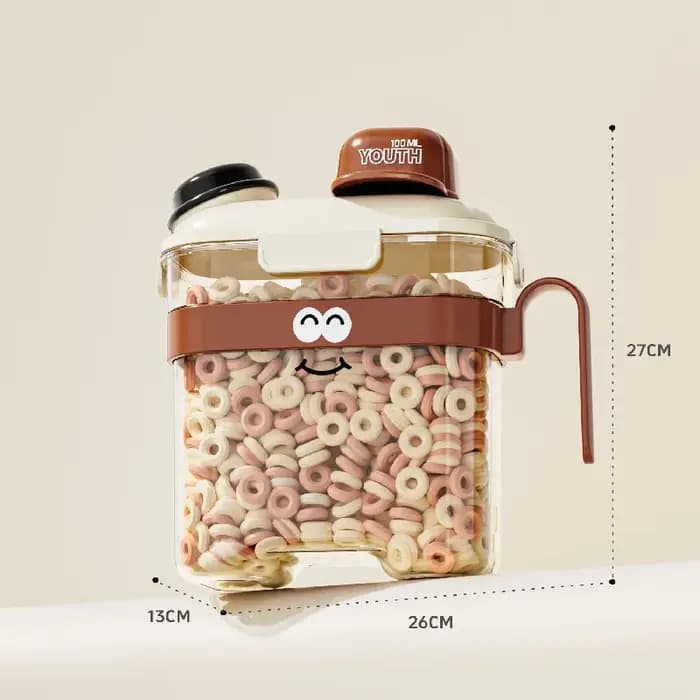 Boîtes de rangement pour nourriture pour chats