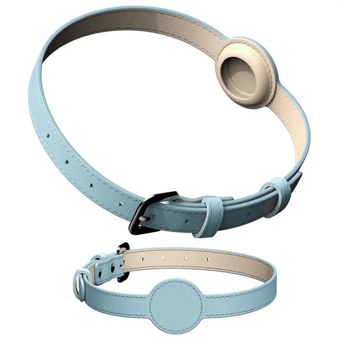 Pour Apple Airtag traqueur de protection étanche chien de compagnie Anti-perte positionnement Silicone collier en polyur
