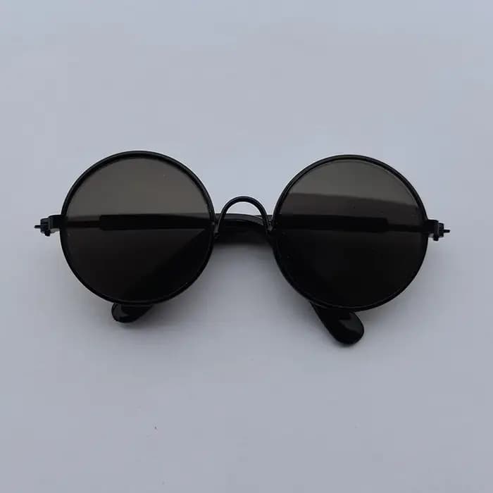 Jolies lunettes de soleil rondes Vintage pour chat
