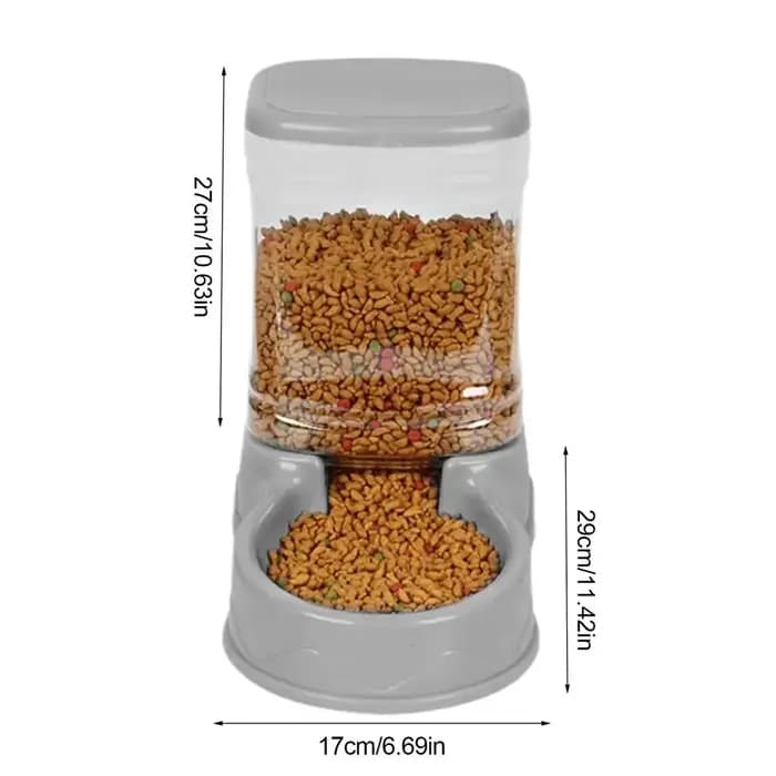 Distributeur automatique de nourriture et d'eau pour chats et chiens