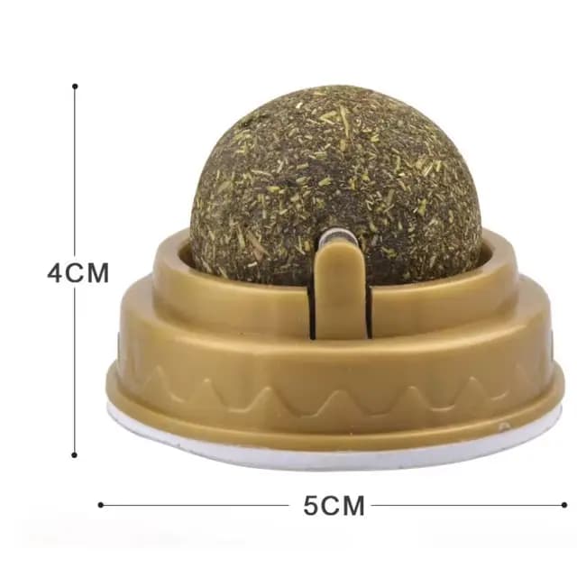 Tirets pour animaux de compagnie chat sain herbe-aux-chats jouets balle chat bonbons léchage collati