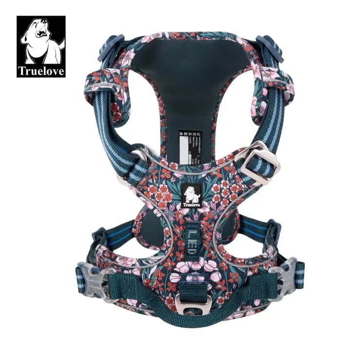TruelGru- Tissu en coton SFP Floral pour animaux de compagnie